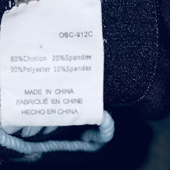 CUPSHE NWOT One Piece Swimsuit Black White Crochet Trim Size M - Picture 10 of 10